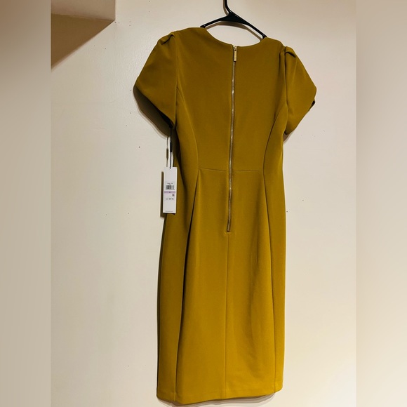 Calvin Klein Gold Dress - Picture 2 of 2